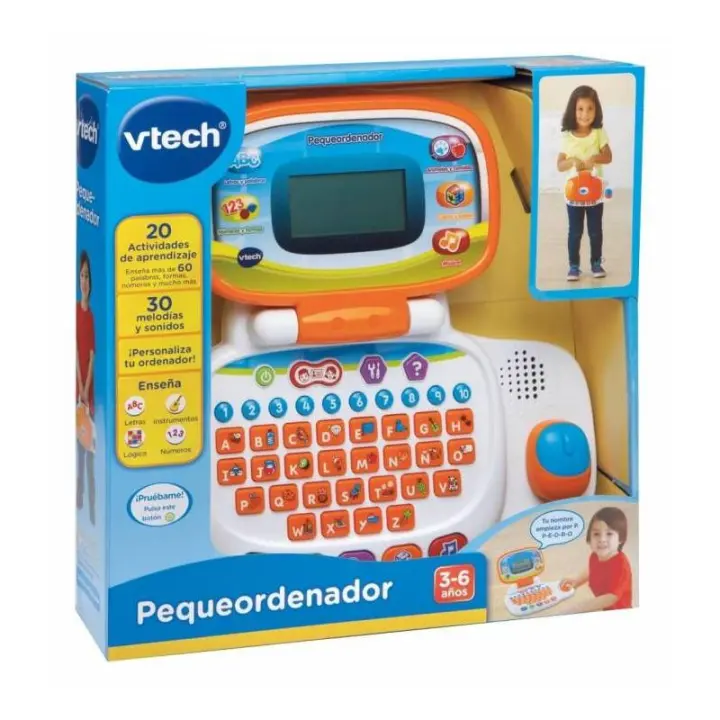 Vtech Pequeordenador Portátil Educativo con 20 Actividades - 1