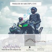 WAYXIN R5 Intercomunicador De Motocicleta Casco Headsets FM Radio BT5.0 Comunicación Interfaz Impermeable 2 Conducentes - details 5
