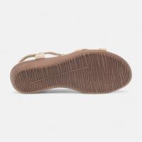 Sandalias planas de Mujer AMARPIES 28685 BEIG SANDALIA  ELASTICO TRENCADO BEIG 35992 25V - details 3