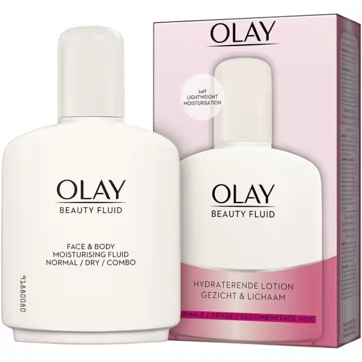 Olay Beauty Fluid 200 Ml - Loción Hidratante Ligera y Rápida Absorción - 1