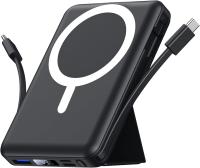 Azmuth para Magsafe Powerbank, 10000mAh Magnético Bateria Eterna Carga Rápida, Inalámbrico Cargador Bateria Portátil Power Bank with Pantalla LED USB-C para iPhone 16/15/14/13/12 Series - details 1