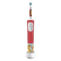 Oral-B Pro Kids - Cepillo de dientes eléctrico para niños a partir de 3 años, incluye modo Sensitiv+ para cuidado dental, cerdas extrasuaves, 1 cabezal de repuesto, 1 estuche de viaje, color blanco【ROUA】 - details 3