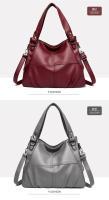Bolso de mano de PU para mujer de moda, estilo europeo y americano, con costura, sencillo, de alta calidad, Grande. - details 19