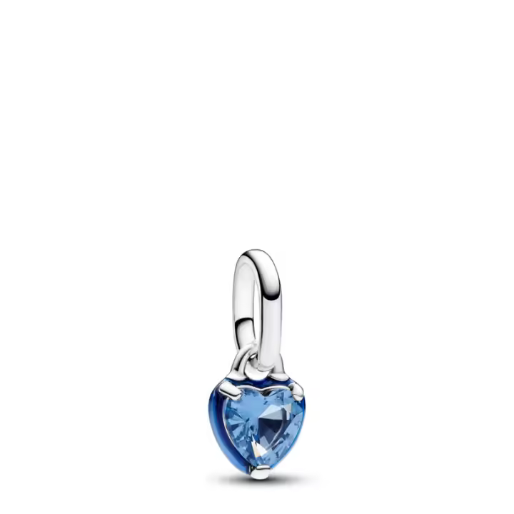 Pandora Charm Mini Colgante Chakra Corazón Azul 793042C02 , para Mujer - 1