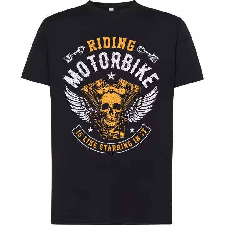 Camiseta Riding Motorbike is like starring in it - 1