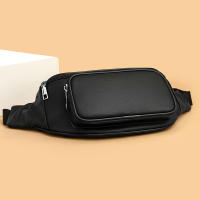 Bolsa De Cintura Para Hombre De Cuero Genuino 100% Mini Viaje Fanny Pack Bolsa De Cinturón De Cuero Para Teléfono Móvil Estilo Casual - details 14