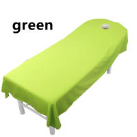 Sábana De Belleza 80cmx190cm Para Salón De Belleza Spa Y Masajes Tratamiento Con Agujero Cubierta De Mesa De Poliéster Textil Doméstico - details 10