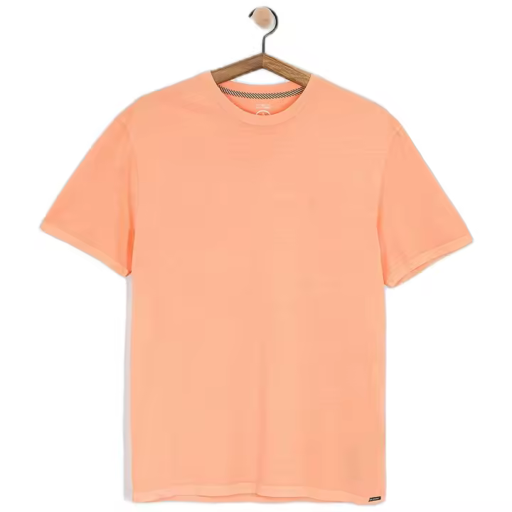 Camiseta de Manga Corta VOLCOM Curious Cat para hombre en color rosa - 1