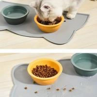 Alfombrilla De Comida Para Mascotas Anti-Derrame Y Lavable Silicona No Esmerilada Para Perros Y Gatos Suministros Para Mascotas - details 6