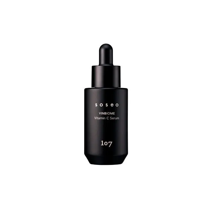 Soseo Vinbiome Vitamin C Serum - Sérum Antioxidante e Iluminador con Vitamina C Estabilizada - Reduce Arrugas, Unifica el Tono y Aumenta la Firmeza - Ideal para Todo Tipo de Pieles - 1