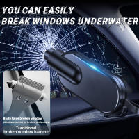 Martillo De Seguridad Para Coche Herramientas De Emergencia Para Romper Ventanas Y Cortar Cinturones Para Accidentes De Carretera Y Agua - details 1