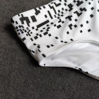 Bragas De Natación Para Hombre Briefs Sexys De Cintura Baja Estilo Triangular Short De Baño Patchwork Color Surf - details 9