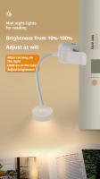 Luz De Lectura Portátil LED Recargable USB Protección Ocular Luz Nocturna Mini Doble Plegable Para Estudio Y Viaje - details 5