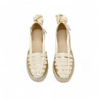 Calzados Soraia Sandalia Mujer Cuña Yute Espardeñas Planas con Lazos Moda Primavera y Verano Cómodas Elegantes Tendencia - details 6
