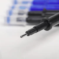 Juego De Bolígrafos Gel Erasables 0.5mm Azul Y Negro Tinta Borrable Refill Rod Lavable Para Escuela Y Oficina Suministros De Papelería - details 4