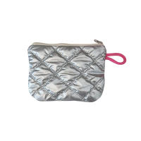 Bolso De Mano En Miniatura De Plástico PU Con Cierre De Cremallera Estilo Fashion Para Mujer Geométrico Para Almacenar Monedas Maquillaje Llaveros Labiales Cable De Auriculares Y Datos - details 18