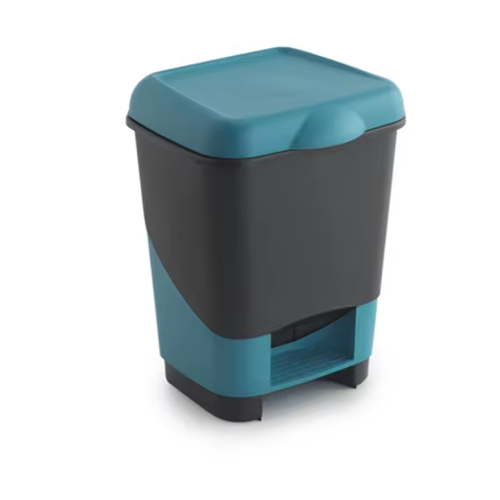 Cubo Pedal 20l - Práctica Papelera con Pedal para Cocina y Baño - 1