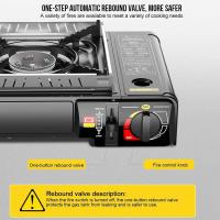 Estufa de gas al aire libre Horno de casete doméstico portátil a prueba de viento Cas olla caliente estufa de barbacoa salvaje - details 4