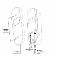 Cámara De Puerta Con Visión Nocturna TUYA Video Doorbell 1080P WiFi Inalámbrica Seguridad Inteligente Alexa Google IR Visión Nocturna AC DC - details 6