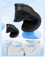 Zapatos De Caminar Para Mujer En Invierno Con Anchos Y Pies Enflados Ortopédicos Ajustables Confortables Diabéticos Con Cierre Hook & Loop Material De Suela De Goma - details 4