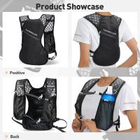 Mochila De Correr Ligera Para Hombre 2.5L Chaleco Transpirable Para Ciclismo Maratón Vela Bicicleta Escalada Deporte Al Aire Libre - details 8