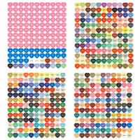 4pcs/set Etiquetas De Color Para Pintura Diamante DMC Organizador De Cajas De Almacenamiento Y Botellas Etiquetas De Mosaico De Perlas - details 5