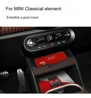 6Pcs Tapete De Cuero Antideslizante Para Puerta De Coche Mini Countryman U25 2024 2025 Soporte De Taza Y Ranura Decorativo - details 6