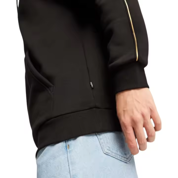 Sudadera Puma Essentials Tape Minimal Gol Hoodie Alpines Now Negro 630020-01 Hombre - 1