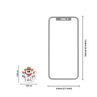 46pcs Pegatinas Creativas De Dibujos Animados Lindos Y Extraños Con Patrones Rich Para DIY Skateboard Casco Tazas Álbumes De Recortes Decoración - details 2