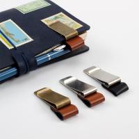 Stonego Portaestilográficos Hecho a Mano En Cuero Con Cierre De Cobre Y Acero Inoxidable Organizador Para Cuaderno Y Papel Herramientas De Escritura Para Oficina - details 1