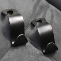 4 PCs ganchos del asiento de coche, gancho del reposacabezas del coche para los abrigos del bolso del monedero - details 3