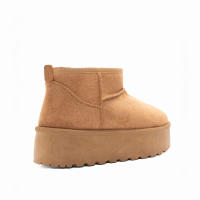 PuntoSalao Botas Australianas Puntosalao Plataforma Pelo Suave Mujer Camel - details 2