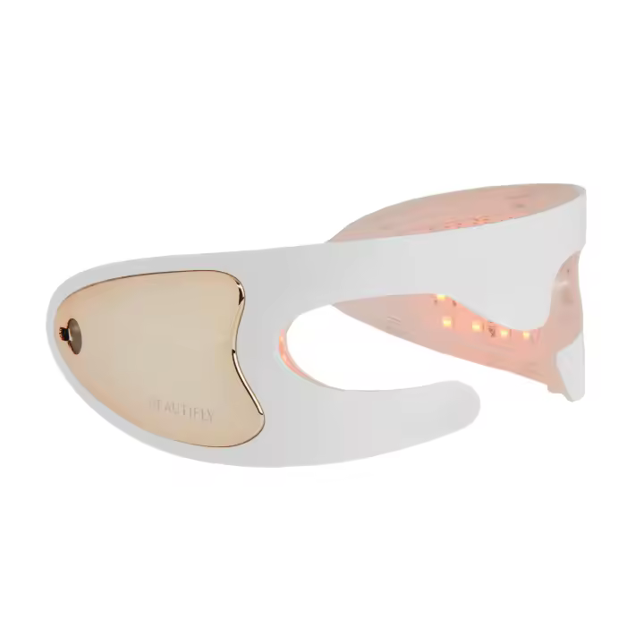 BEAUTIFLY - SereneEye PRO – Gafas con Luz Roja y Microvibraciones | Rejuvenecimiento Ocular, Estimulación de Colágeno y Masaje Relajante para Contorno de Ojos y Sienes - 1