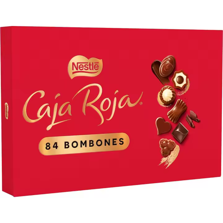 Bombones de chocolate surtidos NESTLÉ Caja Roja 800g - 1