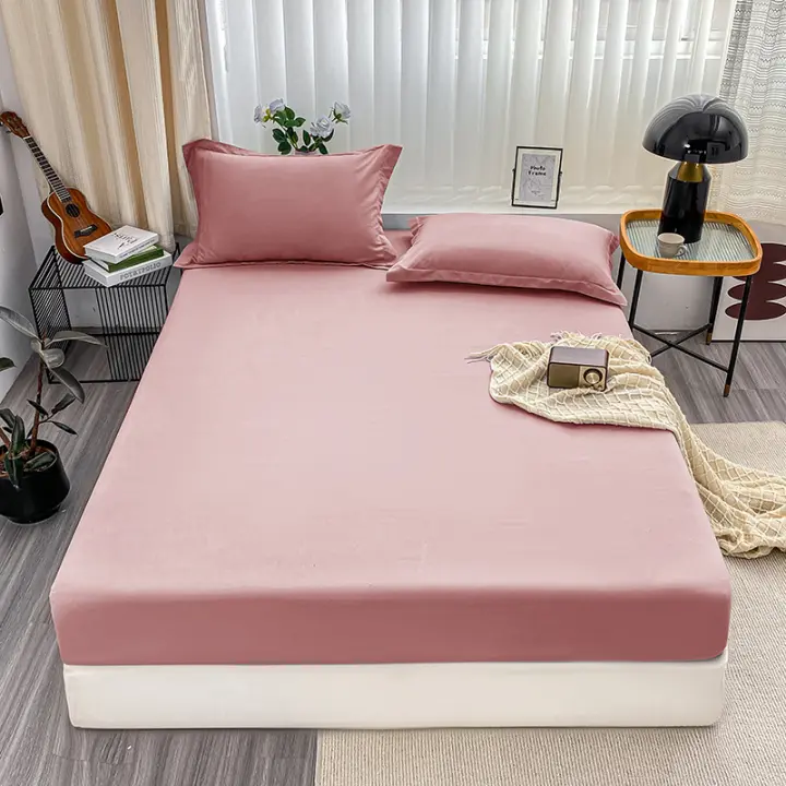 Sábana Simple Y Generosa De Estudiante Para Dormitorio En Color Sólido 100% Poliéster Uso Doméstico Estilo Nuevo - 1