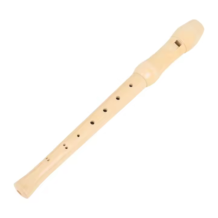 Recorder De Madera Con 8 Agujeros Instrumento De Viento Para Niños Amantes De La Música Y Performers Flute De Enseñanza Musical - 1