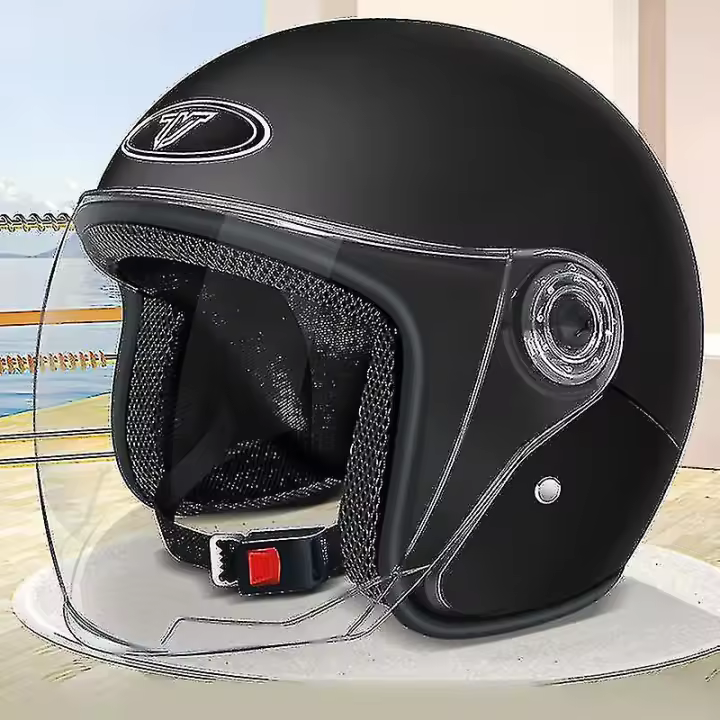 Adultos vehículo eléctrico casco scooter SAF sombrero bicicleta motocicleta Tapa Protectora - 1