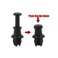 2/4PCS Clips Retenedor De Coche Negro Gancho De Puerta Interior De Automóvil Clavija De Fijación Para Maletero Y Rack De Equipaje - details 2