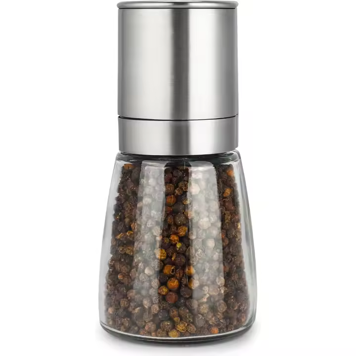 Molinillo de pimienta, espesor ajustable, acero inoxidable, utilizado para sal y pimienta - 1