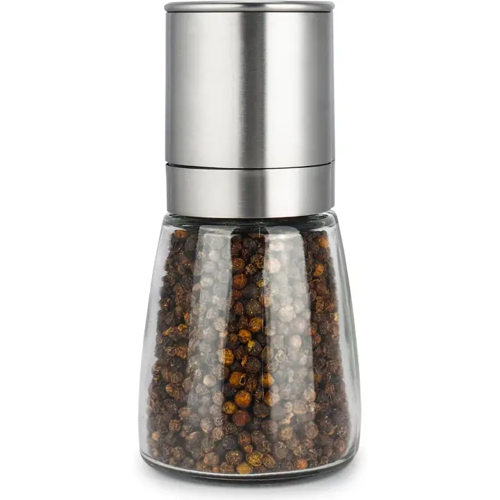 Molinillo de pimienta, espesor ajustable, acero inoxidable, utilizado para sal y pimienta - 1