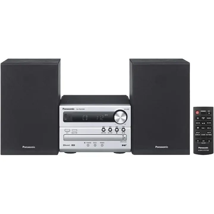 Microcadena con bluetooth Panasonic SC-PM250/ 20W/ Plata - 1