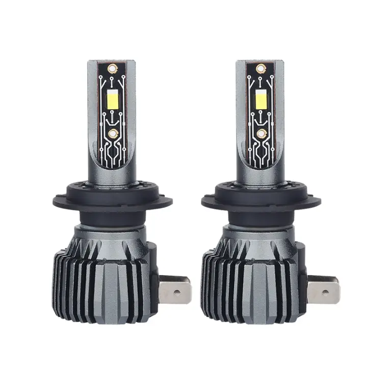 2pcs Luz De Niebla LED H11 H4 60W Con Enchufe Original CSP Chip Hi/Lo Banda Luminosa Para Coche Universal 12V 24V H1 H3 H7 9005 HB3 9006 HB4 880 881 Faros - 1
