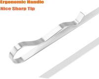 Brochetas para barbacoa, brochetas de kebab, tenedores para barbacoa, brochetas de metal para barbacoa - details 4