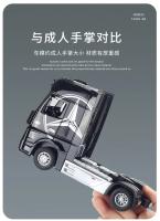 Modelo De Camión Mercedes-Benz ACIROS 1:24 En Aleación De Metal Simulación Alta Con Sonido Y Luz Juguete De Colección Para Niños - details 8