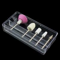 Juego De 5 Brocas De Joyería Cerámica Diamante Para Máquina De Uñas Herramientas De Pulido Electrónico De Metal Accesorios Para Joyería - details 2