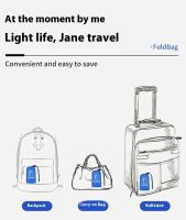 Mochila Plegable Ultraligera Impermeable De Alta Capacidad Para Hombres Y Mujeres Bolsa De Viaje Portátil Deportes Al Aire Libre Mochila Diaria - details 10