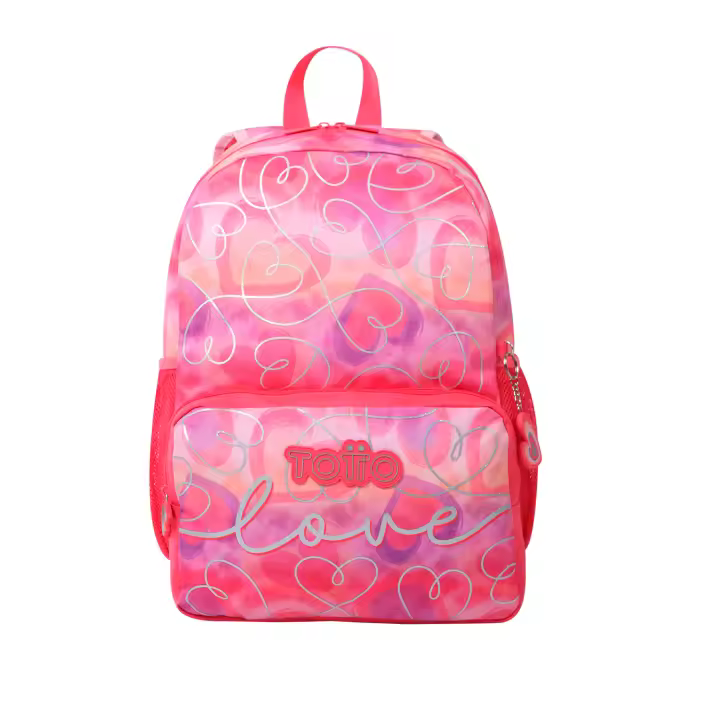 Totto Mochila escolar  Amorely -Dimensiones:31 x 44 x 14.5 cm-Material:Poliester - 1