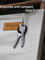 Cuchillo Mini 6en1 Con Llavero Herramienta Multifuncional De Acero Inoxidable Escala a Colgante Cadena Puerta Bolsillo Cutter - details 4