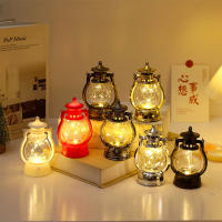 Lámpara LED De Halloween Decoración De Navidad Vintage Portátil Antorcha Electrónica Candlestick Ambiente Barra Luz Novedosa - details 0
