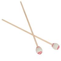 IRIN Palmas De Tambor Para Marimba Y Xilofono Mallets De Percusión Con Mango De Arce Accesorios De Instrumentos Musicales Blanco/Cafe - details 2